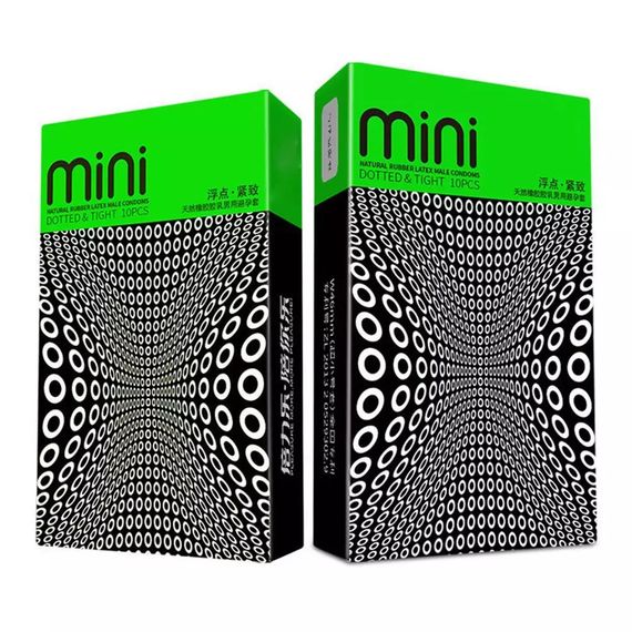 Точечные презервативы HBM MINI уменьшенного размера 10 штук | Зображення 4