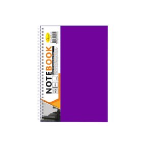 Блокнот А5 Б-БП5-90, 90 листов, 2 раздела Фиолетовый