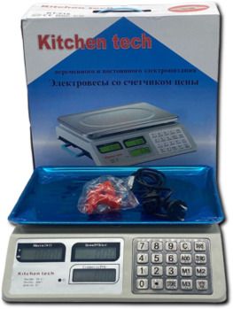Ваги торговельні з високою точністю XPRO KT218 50кг 6V (42787-KT218_1013) | Зображення 1