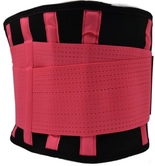 Пояс компресійний MadMax MFA-277 Slimming belt Black/rubine red M | Зображення 5