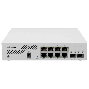 MikroTik CSS610-8G-2S+IN Комутатор 8 портів керований