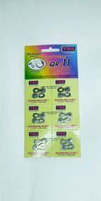 Замок ланцюга для велосипеда YBN "11S Chromium Carbide 0300