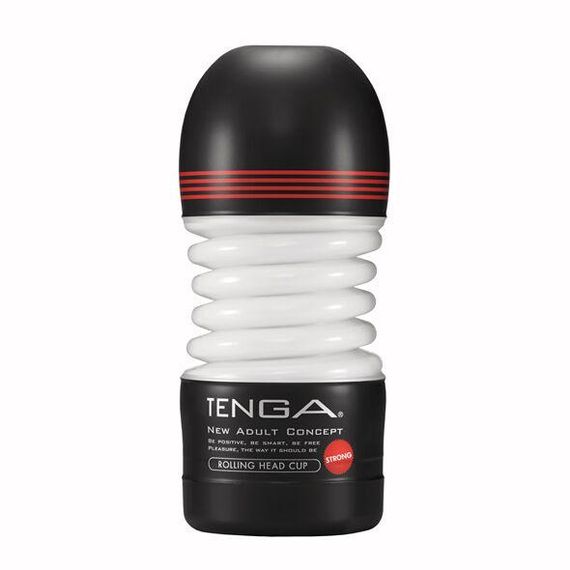 Мастурбатор Tenga Rolling Head Cup Strong с интенсивной стимуляцией головки Sex Aura