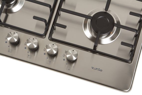 Варильна газова панель VENTOLUX HG640-MA3 S (X) неіржавка сталь | Зображення 3