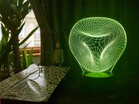 Змінна пластина для 3D світильників "Ілюзія" 3DTOYSLAMP