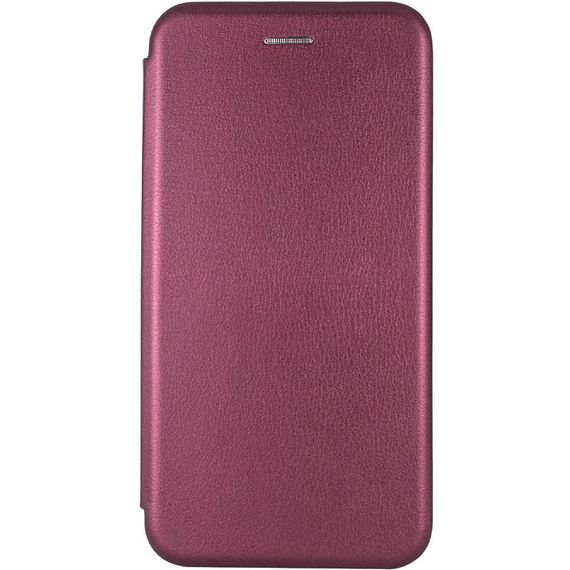 Шкіряний чохол (книжка) Classy для Samsung Galaxy A31 Слот для візитки, Бордовий