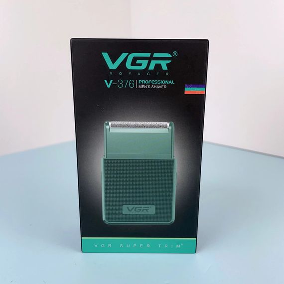 Електробритва VGR V-376 Green шейвер бездротова з виїзним триммером (44961-V-376_208)