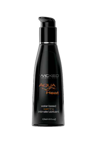 Лубрикант збуджуючий з ефектом зігрівання WICKED AQUA HEAT на водній основі, 120 мл Sex Aura