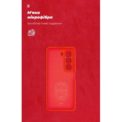Чехол для мобильного телефона Armorstandart ICON Infinix Hot 50 4G Camera cover Red (ARM80978) | Зображення 3