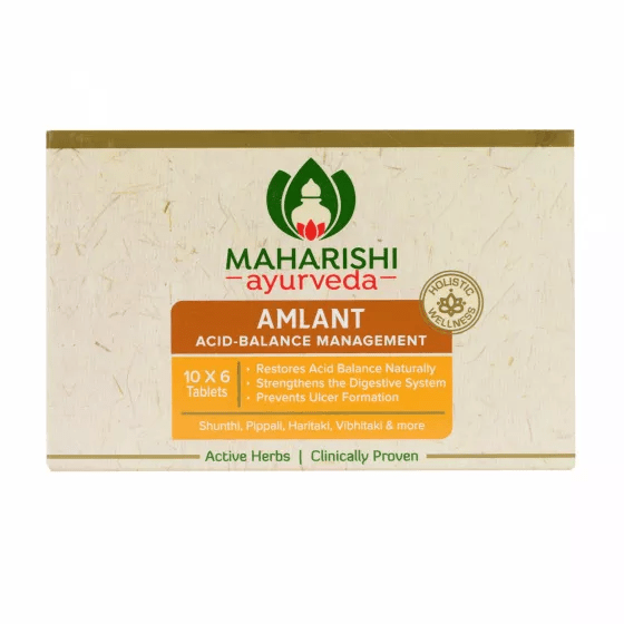 Амлант Махаріші, Amlant Maharishi, 60 табл, лікування проблем ШКТ