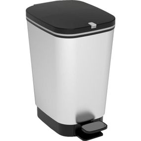 Контейнер для мусора с педалью KIS (Кис) Chic Bin M 25 л (8071800) Серебристый