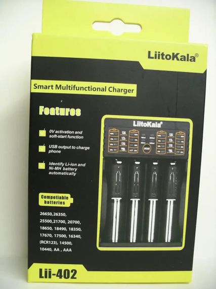 Зарядное устройство для LiitoKala Engineer Lii-402 | Зображення 2