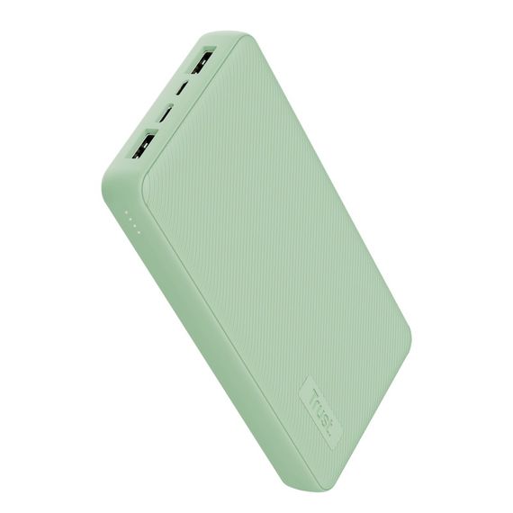 Портативний зарядний пристрій TrustPrimo ECO 20000 mAh Green (25027_TRUST) | Зображення 4