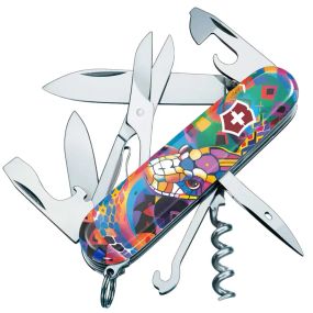 Ніж Victorinox Swiss Army Climber Zodiac. Яскрава змія