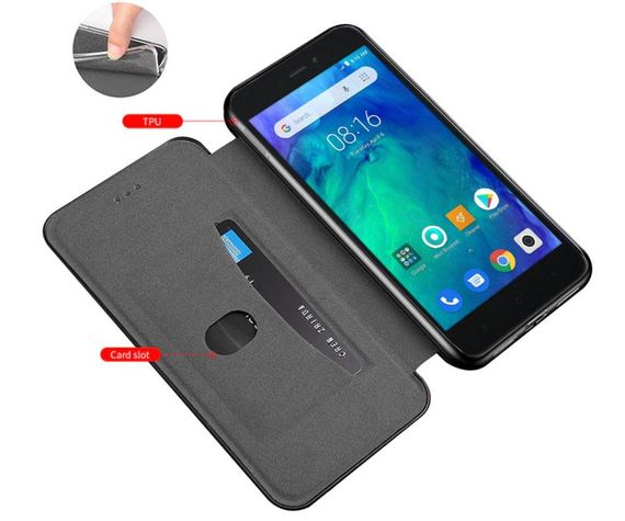 Чохол-книжка Primolux Besus для телефону Xiaomi Redmi Go - Black | Зображення 2