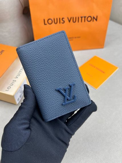 Кардхолдер синій Louis Vuitton Aerogram Blue k414 | Зображення 2