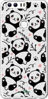 Чохол на Huawei Honor 8 Панди "4318u-351-2448"