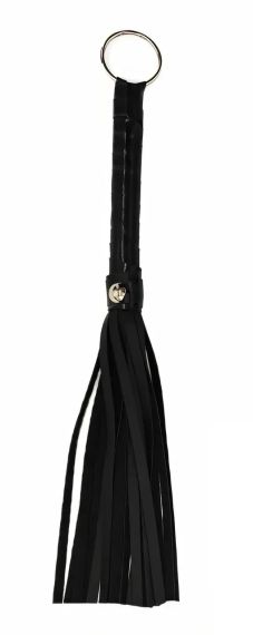 Маленький флогер SKN - VInyl Mini Black, C063-01 sexstyle