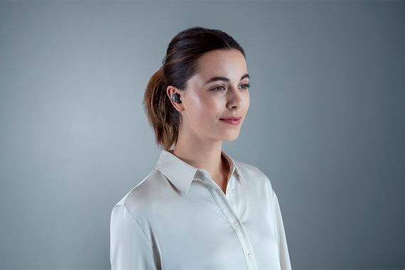 Навушники Technics EAH-AZ40G-K TWS JustMyVoice™ IPX4 Чорний | Зображення 3