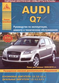 Audi Q7. Руководство по ремонту и эксплуатации. Книга