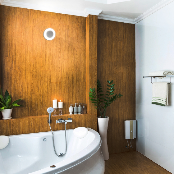 LED Світильник 15W 5000К 220V круглий Videx | Зображення 4