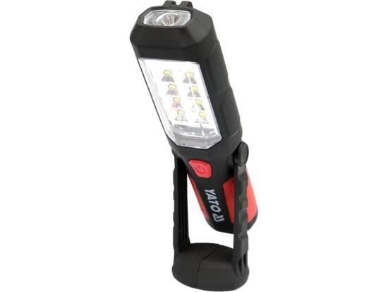 Ліхтар переносний LED 8+1 діод світильник 3 режими YATO YT-08513 | Зображення 3