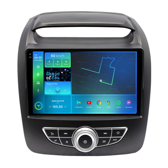 Штатна магнітола Torssen Kia Sorento 2013-2014 amp FL9 4+64Gb 4G Carplay DSP | Зображення 1