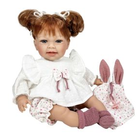 Велика Іспанська Вінілова Лялька Nines d`Onil Дівчинка Сюзі з Рудим Волоссям в Коробці 40 см