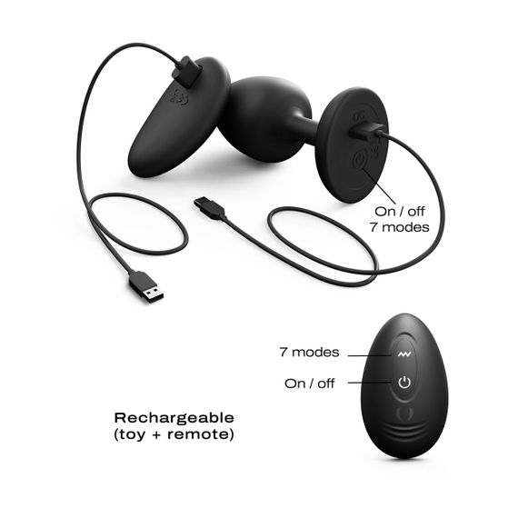 Анальна вібропробка Dorcel GEISHA PLUG INFINITE L Sex Aura | Зображення 3