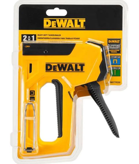 Степлер DeWalt Heavy Duty для скоб типу G 6-14 мм, цвяхів типу J 12, 15 мм (DWHTTR350-0) | Зображення 4