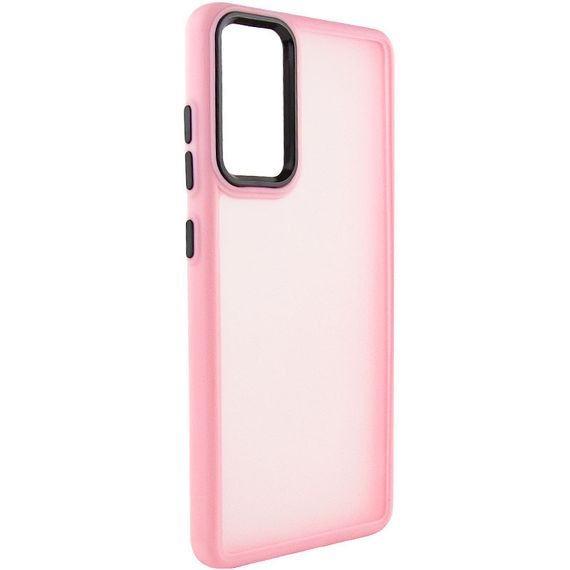 Чехол TPU+PC Lyon Frosted для Motorola Moto G24 / G04 / E14 Pink