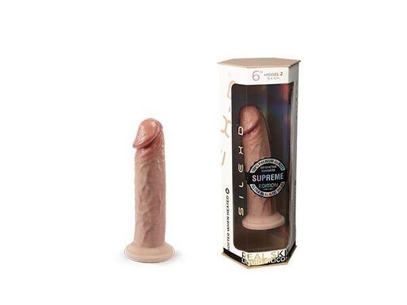 Фалоімітатор SilexD Robby Premium Real Skin Flesh (MODEL 2 size 6in) sexstyle | Зображення 6