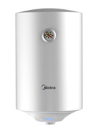 Водонагрівач Midea 50 л, 1500 Вт, "сухий" ТЕН, вертикальний, циліндричний, білий (D50-15F6(D))