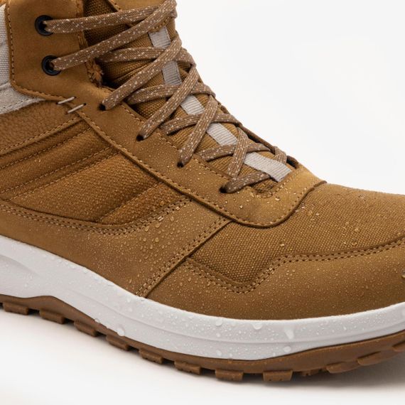 Черевики чоловічі NH500 Hybrid для туризму шкіряні коричневі - EU40 UA40 | Зображення 2