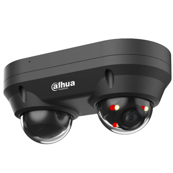 DH-IPC-HDBW2449F-AS-E2-IL-Black 2x4МП IP відеокамера Dahua - Камери