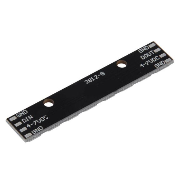 Полоса RGB светодиодов WS2812B (8 шт) | Зображення 1