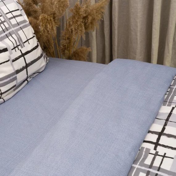 Постільна білизна євро Viluta Сатин Twill 701-E 220х200 см | Зображення 2