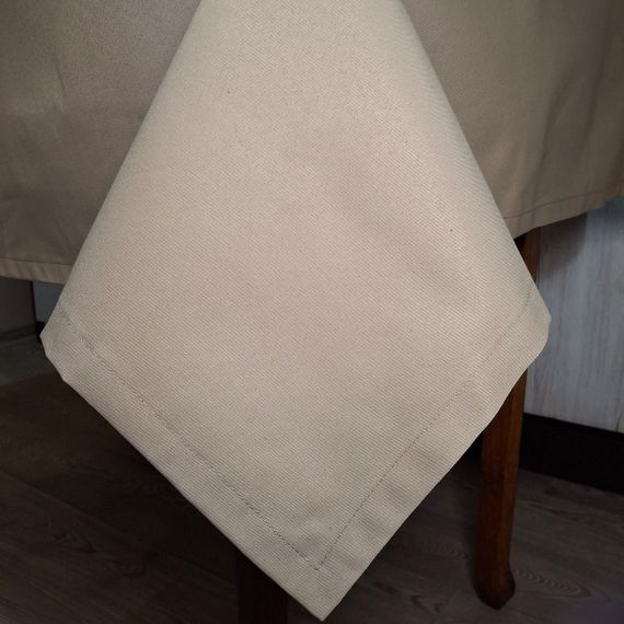 Скатертина SoundSleep Loisa водостійка 110х140 см бежева (2800004658393) | Зображення 3