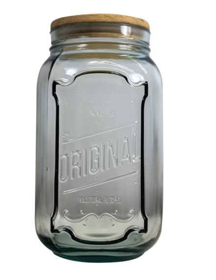 Банка для зберігання VIDRIOS SAN MIGUEL MADERA ORIGINAL 5630T 22х12,5 см 1900 мл