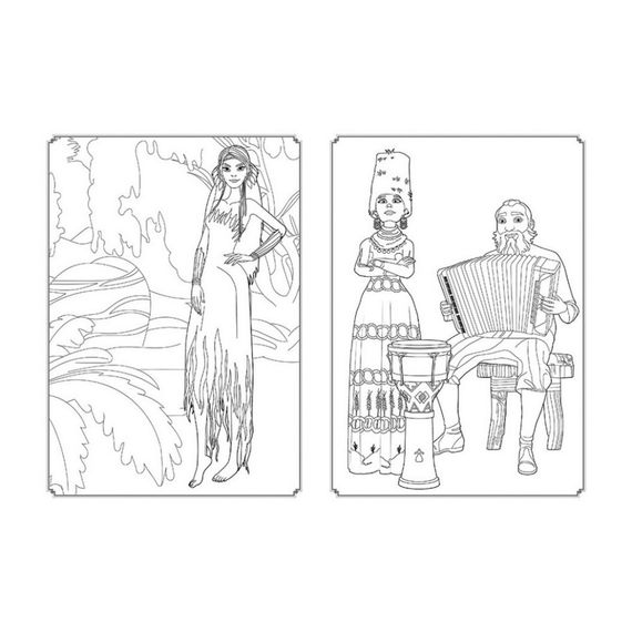 Розмальовка Магія кольору. Чарівний світ Ранок 1807005 з наклейками | Зображення 1