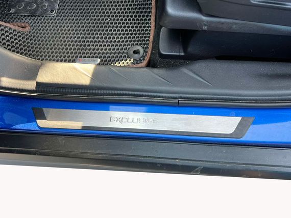 Накладки на пороги Flexill (4шт, нерж) Exclusive для Mitsubishi ASX 2010-2023 рр