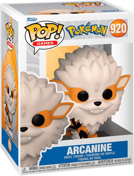 Фігурка Funko POP Games: Pokemon - Arcanine (EMEA) (5908305243977) | Зображення 1