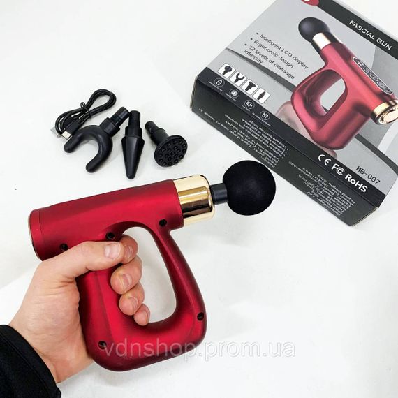 Ударний масажер для спини, Ударний вібромасажер для спини Електричний масажер домашньої терапії XD-19 | Зображення 7