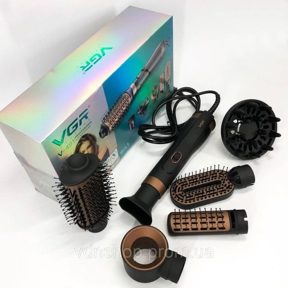 Фен для легкой укладки волос VGR, Лучшие мультистайлеры для волос, Фен с разными режимами XP-29 | Зображення 9