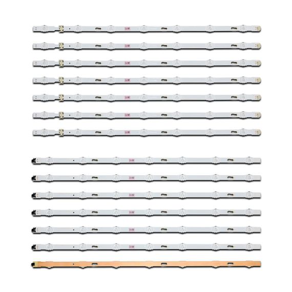 LED підсвітка Samsung TV 58" V7DU-580DCA-R0 V7DU-580DCB-R0 BN96-43942A BN96-43943A S_MU6100_58_FL30_L07 14шт.