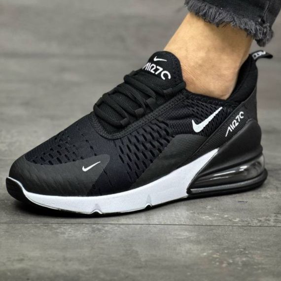 Літні кросівки Nike Air Max колір чорний/білий | Зображення 1