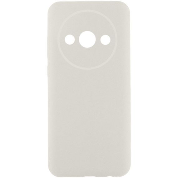 Чохол Silicone Cover Lakshmi Full Camera (AAA) для Xiaomi Redmi A3 Білий / White