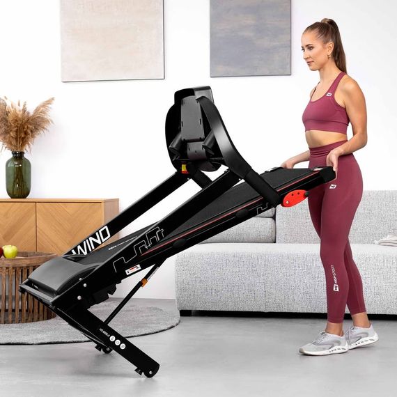 Бігова доріжка Hop-Sport HS-1000LB Wind червоний | Зображення 7