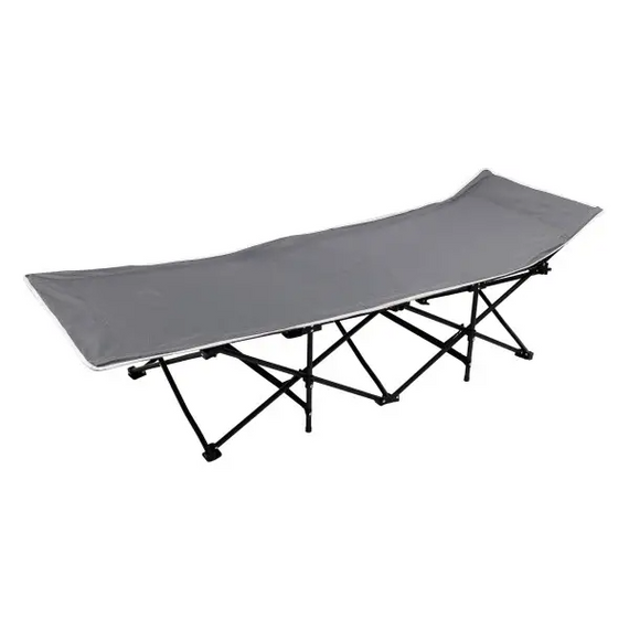Кровать раскладная туристическая 185x60x50 см с стальным каркасом раскладушка складная для дачи кемпинга рыбалки SJ-0033G | Зображення 4