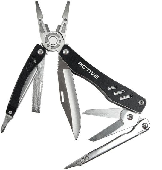 Мультитул Active Scitool. Цвет - black Мультитул Туристический мультитул